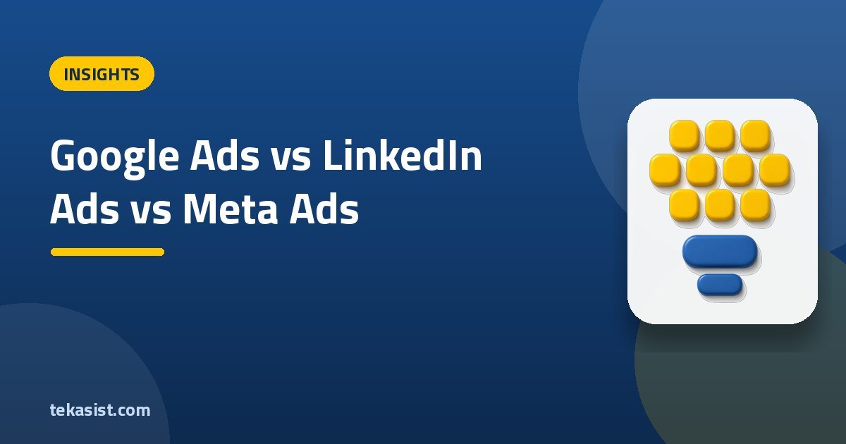 Google Ads vs LinkedIn Ads vs Meta Ads: Which Platform Fits Your Business?