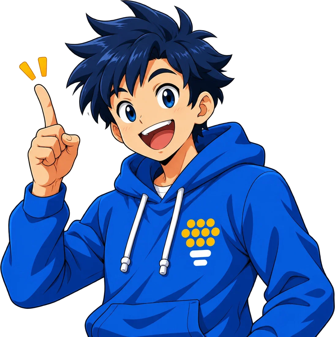 TekAsist mascot raising a finger with a bright idea